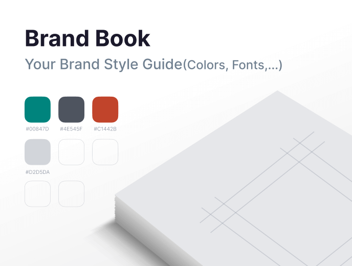 brand book included in brand kit
