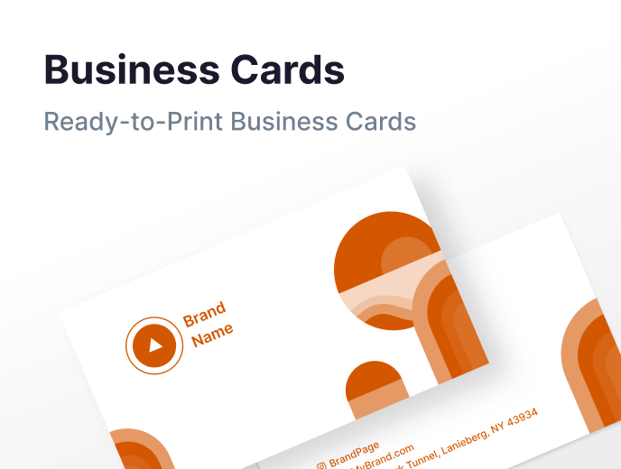 business cards made by zoviz brand kit generator