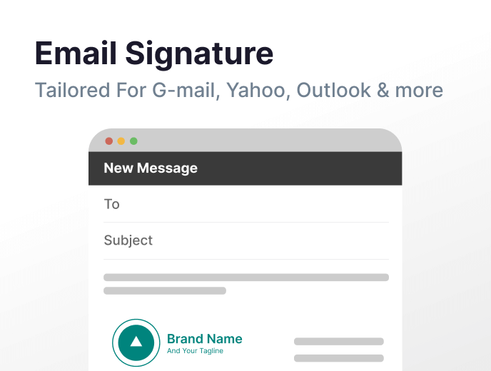 email signatures generated by zoviz brand kit maker