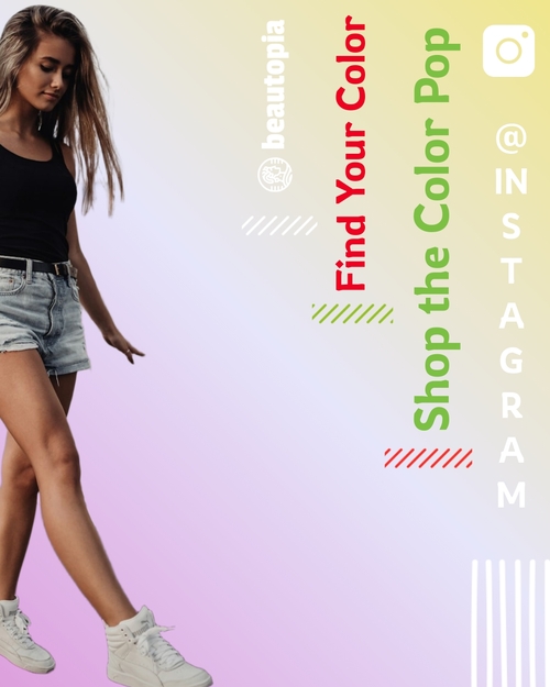 Hair Salon Instagram story template