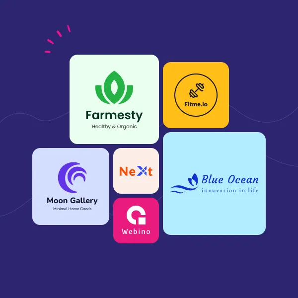 ai logo designs by zoviz logo maker