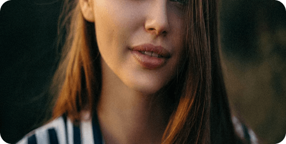 woman portrait before background removing process