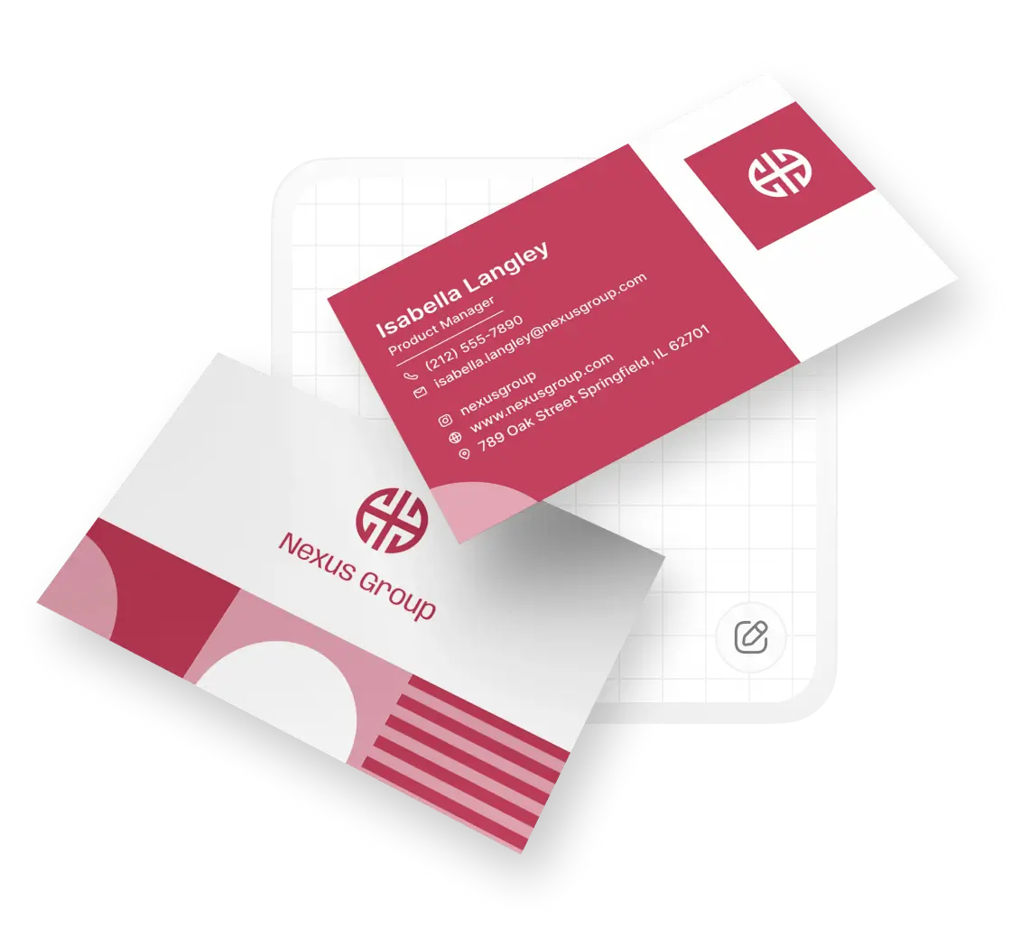 business card designs by Zoviz business card maker