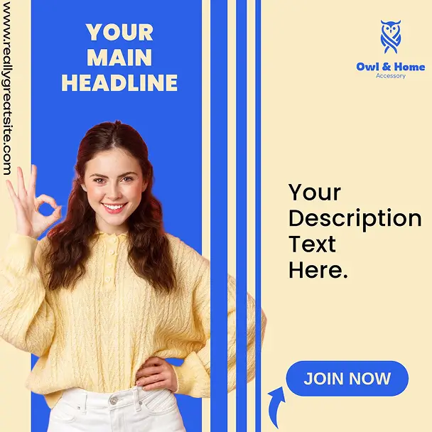 editable ad template design online by ad maker online