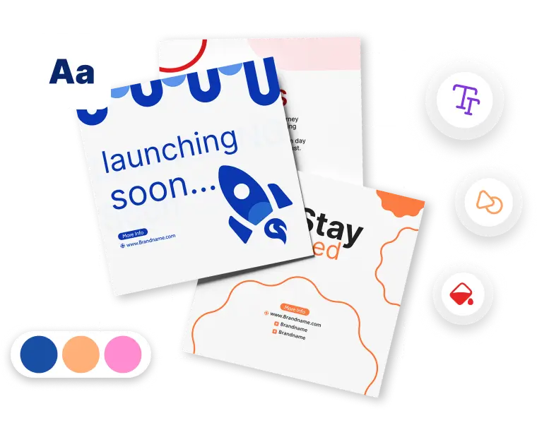 launching soon and stay tuned card designs made with Zoviz