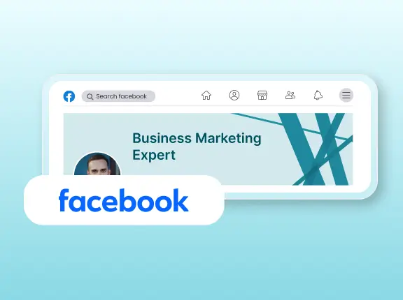 Facebook cover design template for professional page headers