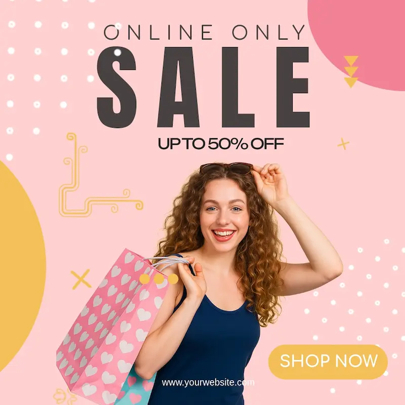 facebook shop templates for online shopping stores