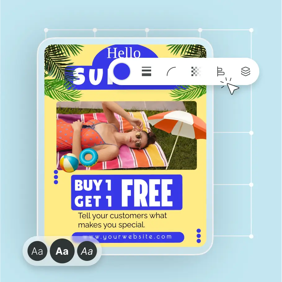 editable instagram post design generator