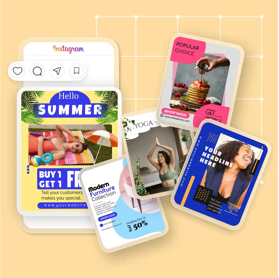 free editable instagram post templates onlines