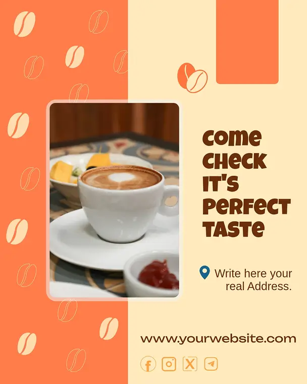 free post templates for instagram for cafe businesses