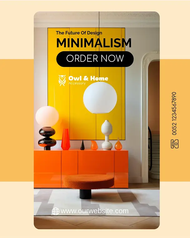 instagram post templates for furniture store